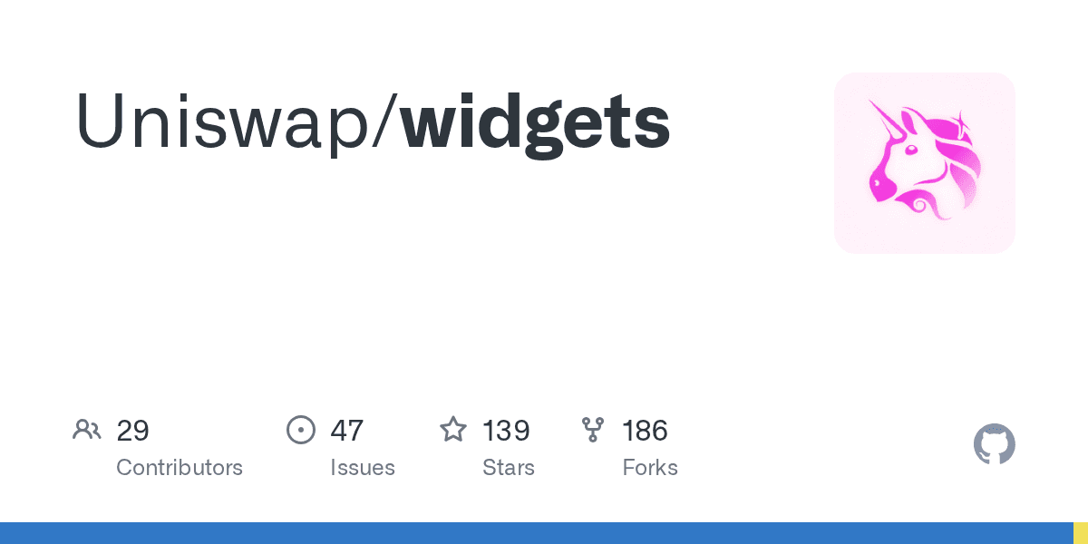 Uniswap Swap Widget