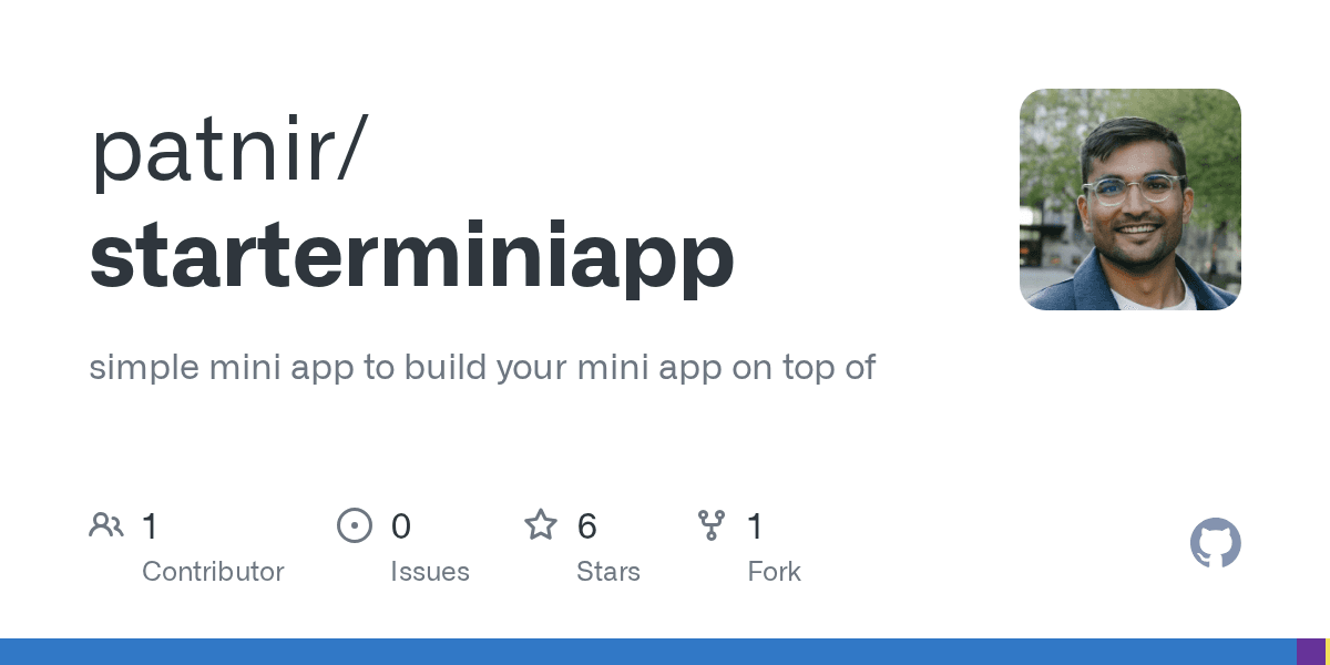 Base Mini App Starter
